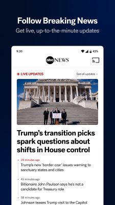 Скриншот приложения ABC News - №6