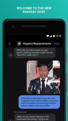 Скриншот приложения ESPN Fantasy Sports - №5