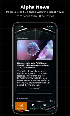 Скриншот приложения Alpha Hybrid Launcher MOD - №5