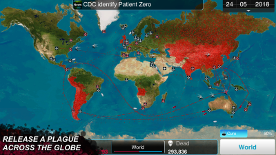 Скриншот приложения Plague Inc MOD - №2