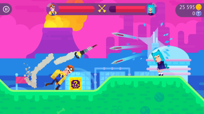 Скриншот приложения Bowmasters MOD - №4