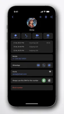 Скриншот приложения Right Dialer - №6