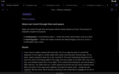 Скриншот приложения Obsidian - №7