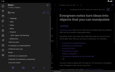 Скриншот приложения Obsidian - №11