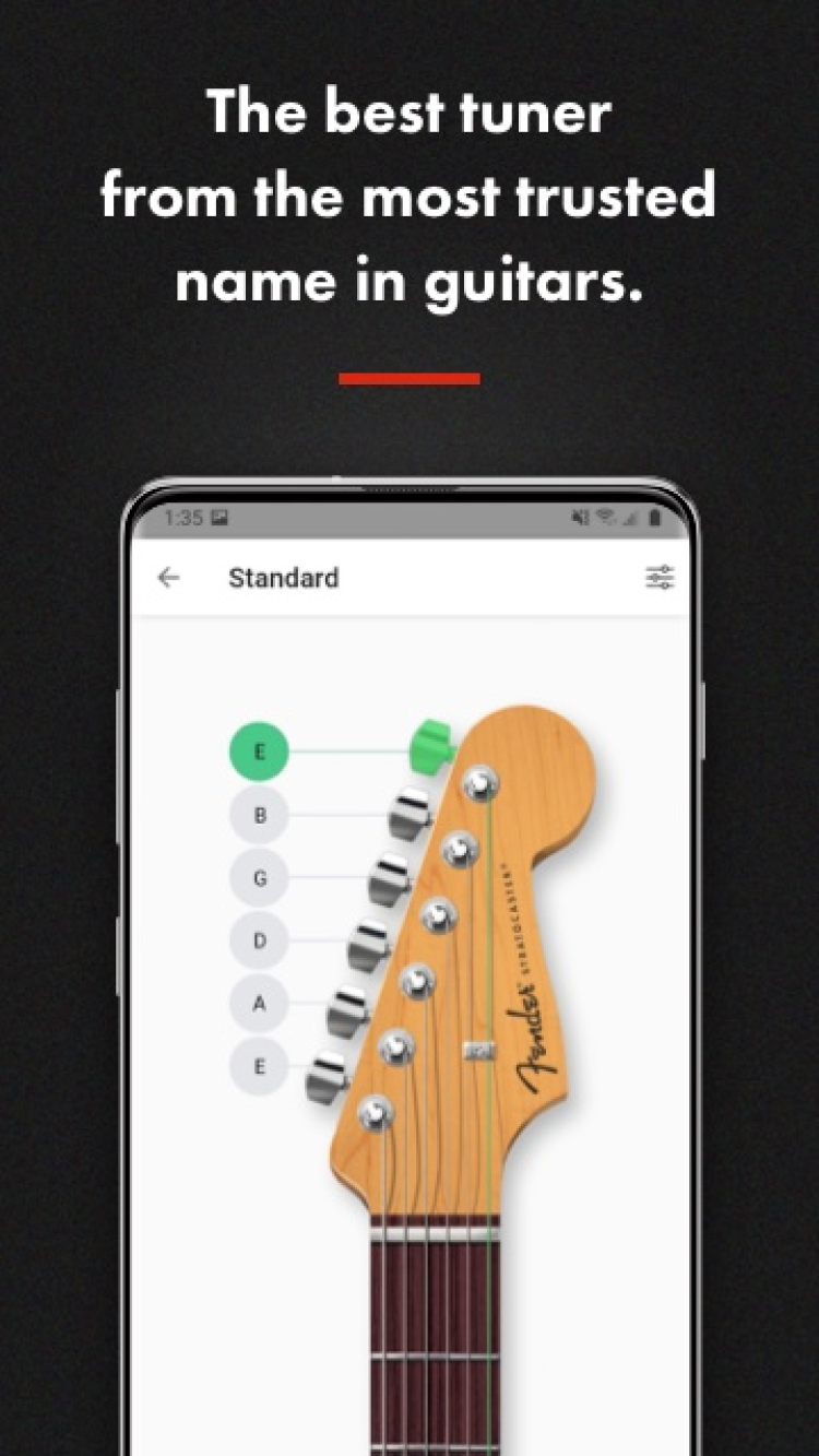 Fender Guitar Tuner 4.15.1 скачать для Android