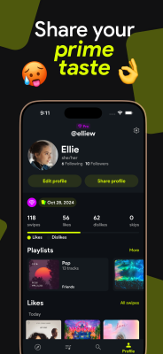 Скриншот приложения Swipefy for Spotify - №3