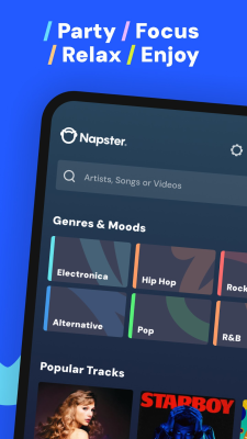 Скриншот приложения Napster - №8