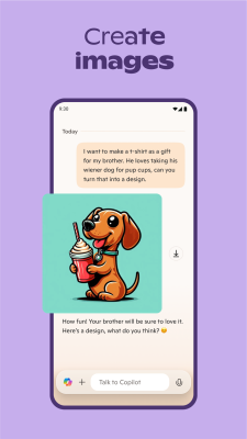 Скриншот приложения Microsoft Copilot - №3
