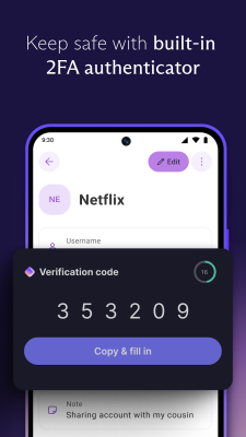 Скриншот приложения Proton Pass - №5