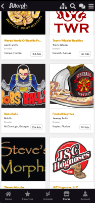 Скриншот приложения MorphMarket - №5