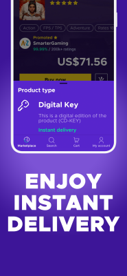 Скриншот приложения Eneba - №4