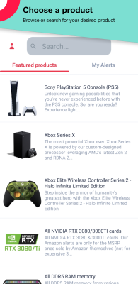 Скриншот приложения HotStock - №1