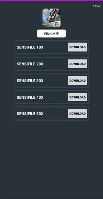Скриншот приложения APK Config FF - №6