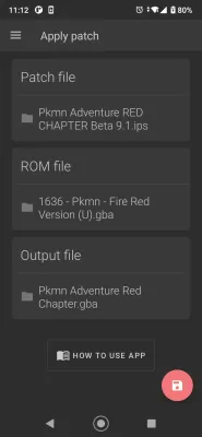 Скриншот приложения UniPatcher - №3