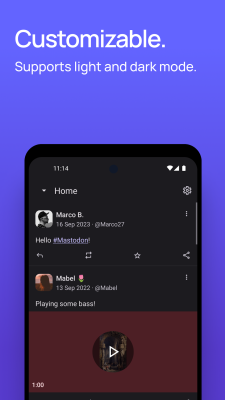 Скриншот приложения Mastodon - №7