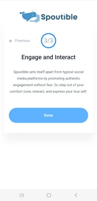 Скриншот приложения Spoutible - №7