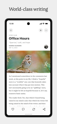 Скриншот приложения Substack - №3