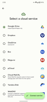 Скриншот приложения Swift Backup - №7
