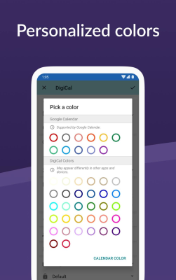 Скриншот приложения DigiCal Calendar Agenda - №5