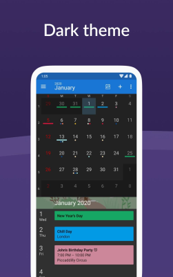 Скриншот приложения DigiCal Calendar Agenda - №6