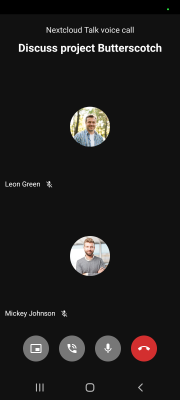 Скриншот приложения Nextcloud Talk - №3
