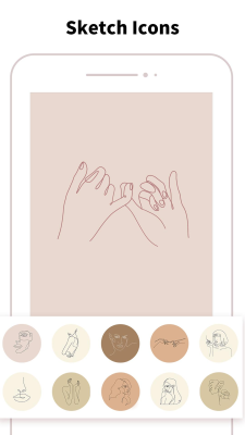 Скриншот приложения Highlight Cover Maker - №6