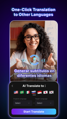 Скриншот приложения Blink Captions by Vozo AI - №3