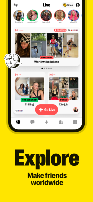 Скриншот приложения Yubo - №5