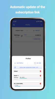 Скриншот приложения HiddifyNG - №5