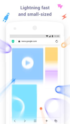 Скриншот приложения Aloha Browser Lite - №3