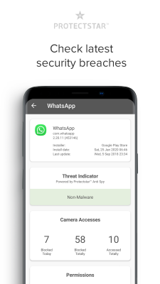 Скриншот приложения Camera Blocker - №6