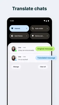 Скриншот приложения Bubble Screen Translate - №7