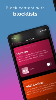 Скриншот приложения Parental Control by Blokada - №4