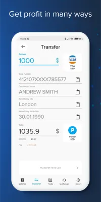 Скриншот приложения Payeer - №6