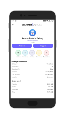 Скриншот приложения Warden - №6