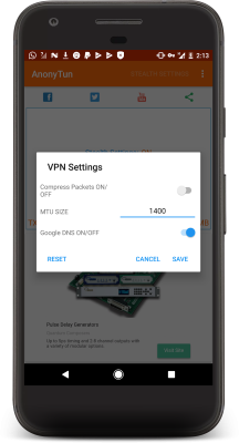Скриншот приложения AnonyTun - №3
