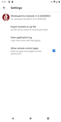 Скриншот приложения WireGuard - №5