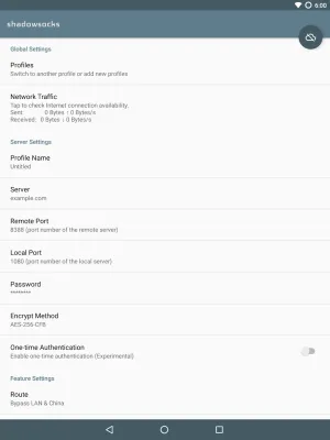 Скриншот приложения Shadowsocks - №5
