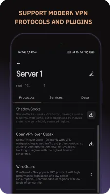 Скриншот приложения Amnezia VPN - №3