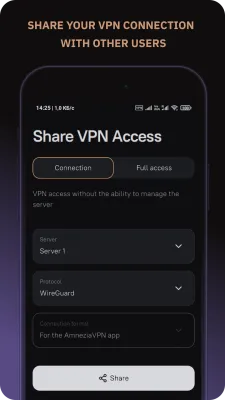 Скриншот приложения Amnezia VPN - №7