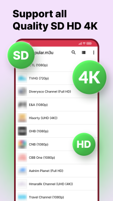 Скриншот приложения IPTV PLAYER - №6