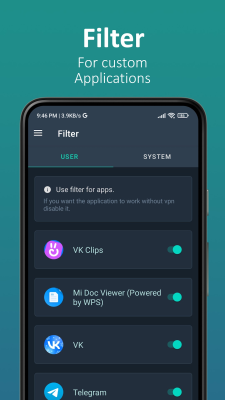 Скриншот приложения Nomad VPN - №3