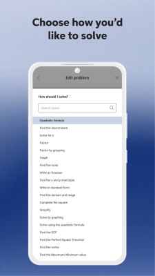 Скриншот приложения Mathway - №5