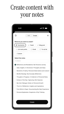 Скриншот приложения Voicenotes - №3