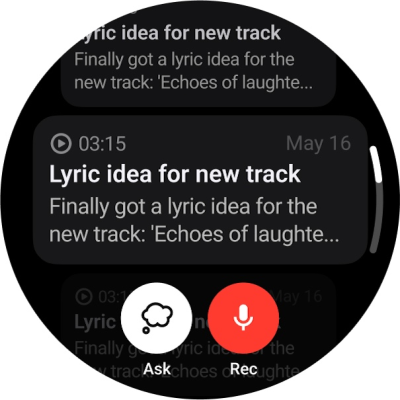 Скриншот приложения Voicenotes - №8