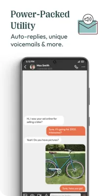 Скриншот приложения Hushed - №7