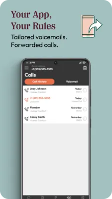 Скриншот приложения Hushed - №8