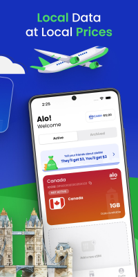 Скриншот приложения aloSIM - №4
