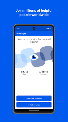 Скриншот приложения Be My Eyes - №5