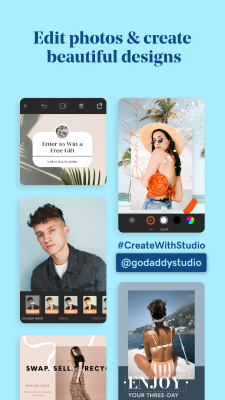 Скриншот приложения GoDaddy Studio - №3